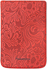 PocketBook 628 Touch Lux 5 cover red flowers